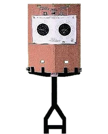 MTM Case-Gard JMTS40 Jammit Target Stand Black Plastic, 17.50" x 2" x 47", Includes Stakes/Target Backer