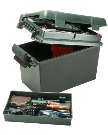 MTM Case-Gard SPUD111 Sportsmen's Plus Utility Dry Box Forest Green Polypropylene