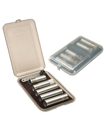 MTM Case-Gard CT641 Choke Tube CaseHolds 6rd Chokes Polypropylene Clear Smoke