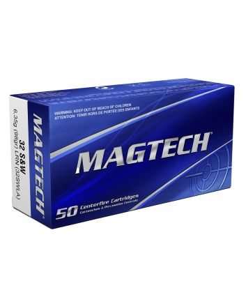 Magtech 32SWLA Range/Training32S&amp;WLong 98gr Lead Round Nose 50 Per Box/20 Case