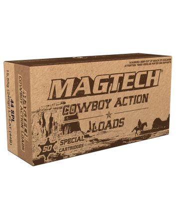 Magtech 44B Cowboy Action44S&amp;WSpl 240gr Lead Flat Nose 50 Per Box/20 Case