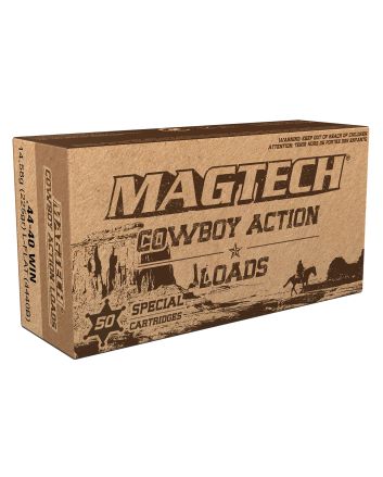 Magtech 4440B Cowboy Action44-40Win 225gr Lead Flat Nose 50 Per Box/20 Case
