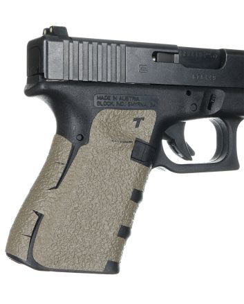 Talon Grips 104M Adhesive GripCompatible w/Glock Gen1-3 19/23/25/32/38, Moss Textured Rubber