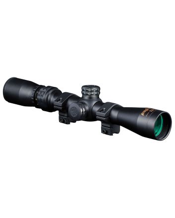Konus 7260 KonusProMatte Black 2-7x32mm 1" Tube Engraved 30/30 Duplex Reticle Includes Mounting Rings
