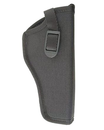 Uncle Mike's 81051 Sidekick Hip Holster OWB Size 05 Black Cordura Belt Loop Fits Large Semi-Auto Fits 4.50-5" Barrel Right Hand