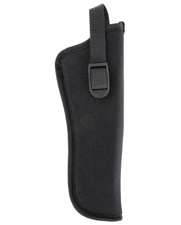 Uncle Mike's 81061 Sidekick Hip Holster OWB Size 06 Black Cordura Belt Loop Fits 22 Auto&amp; Airgun Fits 5.50-6" Barrel Right Hand