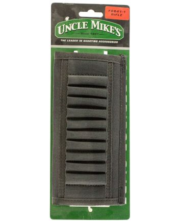 Uncle Mike's 88411 Cartridge Slide Rifle Black Nylon 2.25" 10rd