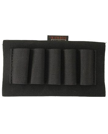 Uncle Mike's 88491 Buttstock Shell HolderBlack Nylon 5rd