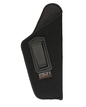 Uncle Mike's 89051 Inside The Pants Holster IWB Size 05 Black Suede Like Belt Clip Fits Large Semi-Auto Fits 4.50-5" Barrel Right Hand