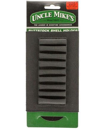 Uncle Mike's 88481 Buttstock Shell HolderBlack Nylon 9rd Rifle