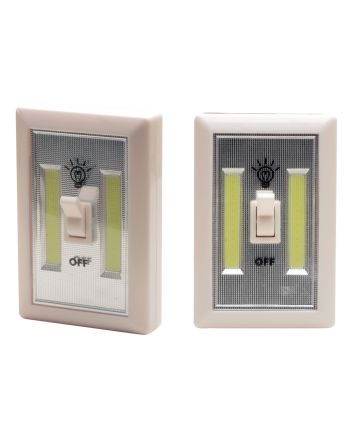 Cyclops CYCCOB2PK Light Switch200 Lumens LED Ivory Plastic 2 pk