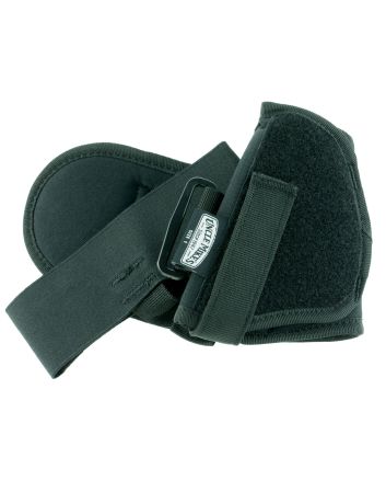 Uncle Mike's 88211 Ankle Holster Ankle Size 01 Black Kodra Nylon Velcro Fits .32-.380 Cal Med. Semi-Auto Fits 3-4" Barrel Right Hand