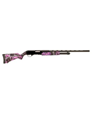 Stevens 22561 320 Field Compact 20 Gauge 3" 5+1 22" Matte Black Vent Rib Barrel, Matte Black carbon Steel Receiver, Muddy Girl Stock Includes Modified Choke Tube