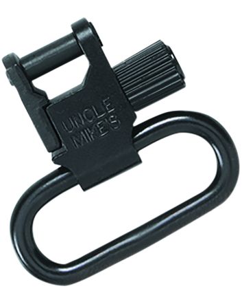 Uncle Mike's 14033 Super SwivelQuick Detach Tri-Lock Blued 1.25" Loop for Rifles or Shotguns w/QD Bases