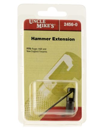 Uncle Mike's 24560 Hammer Extension 2540-0 H&amp;R, New England, Ruger Blackhawk Black Steel