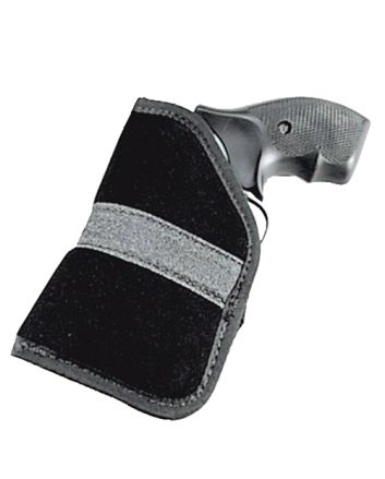 Uncle Mike's 87443 Inside The Pocket Holster IWB Size 03 Black Suede Like Pocket Fits Springfield XD Fits Sm Frame 5rd Revolver Fits 2" Barrel Right Hand