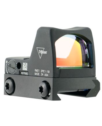 Trijicon 700601 RMR Type 2 Matte Black 1 X0.89" x 0.67" 3.25 MOA Red Dot with Picatinny Mount
