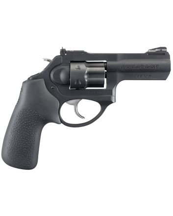 Ruger 5437 LCRx22 WMR 3" Matte Black Barrel, 6 Shot PVD Finished Cylinder, Matte Black 7000-Series Aluminum Frame,Hogue Tamer Monogrip
