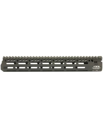 BCM MCMR13556BLK BCMGunfighter MCMR 13" M-LOK, Free-Floating Style Made of Aluminum with Black Anodized Finish for AR-Platform