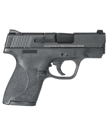 Smith &amp; Wesson 11808 M&amp;P Shield M2.0 9mm Luger 3.10" Barrel 7+1 Or 8+1,Black Polymer Frame, Armornite Stainless Steel Slide, Textured Polymer Grip, No Manual Safety