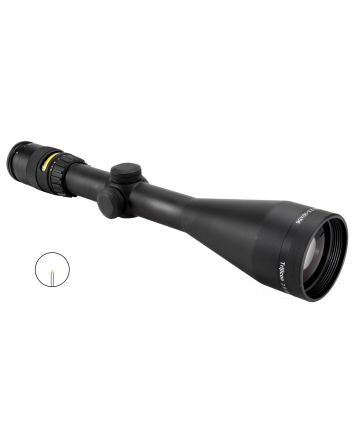 Trijicon 200022 AccuPointBlack Hardcoat Anodized 2.5-10x56mm 30mm Tube Illuminated Amber Triangle Post Reticle