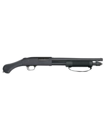 Mossberg 50657 590 Shockwave 20 Gauge Pump 3" 5+1 14.38" Matte Blued Heavy-Walled Barrel, Drilled &amp; Tapped Matte Blued Stainless Steel Receiver, Black Raptor Birdshead Grip