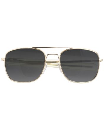 Humvee Adventure Gear HMV52BGOLD SunglassesAdult Gray Lens MIL-PRF-31013 Gold Frame