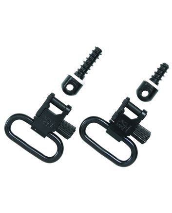Uncle Mike's 13113 Super SwivelQuick Detach 115 RGS Tri-Lock Blued 1.25" Loop for Rifles w/Wood Forend