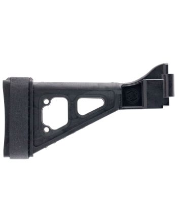 SB Tactical SBT01SB SBTSide Folding Black Synthetic with10.50" OAL &amp; Nylon Strap for H&amp;K UMP, B&amp;T APC (Tube Not Included)