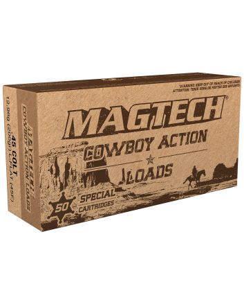 Magtech 45F Cowboy Action45Colt 200gr Lead Flat Nose 50 Per Box/20 Case