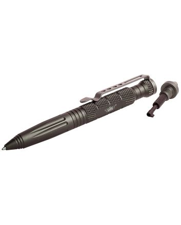 Uzi Accessories UZITACPEN6GM Tactical PenGun Metal Aluminum 6" Features Glass Breaker/Cuff Key