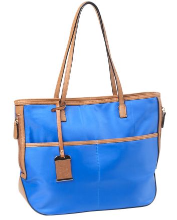Bulldog BDP057 Tote Purse w/Holster Electric Blue Nylon Most Sm Pistols &amp; Revolvers Right Hand