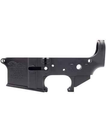 Anderson D2K067A000OP ReceiverMulti-Caliber Black Anodized Finish 7075-T6 Aluminum Material with Mil-Spec Dimensions for AR-15