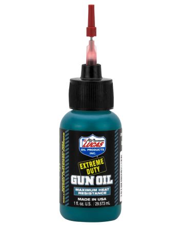 Lucas Oil 10875 Extreme Duty Gun Oil Against Heat, Friction, Wear 1 oz Squeeze Bottle