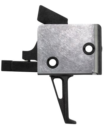CMC Triggers 92503 Drop-InSingle-Stage Flat Trigger w/ 4-4.50 lbs Draw Weight &amp; Black/Silver Finish