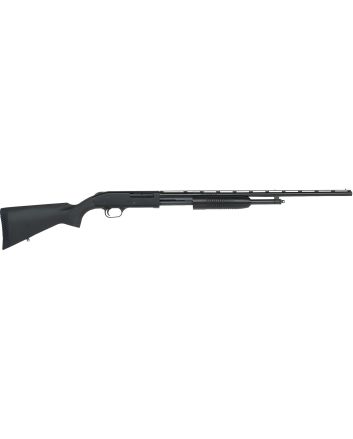 Mossberg 50112 500 Bantam Youth 410 Gauge Pump 3" 5+1 24" Blued Vent Rib Barrel, Blued Steel Receiver, Fixed Black Synthetic Stock, Right Hand, Fixed Full Choke