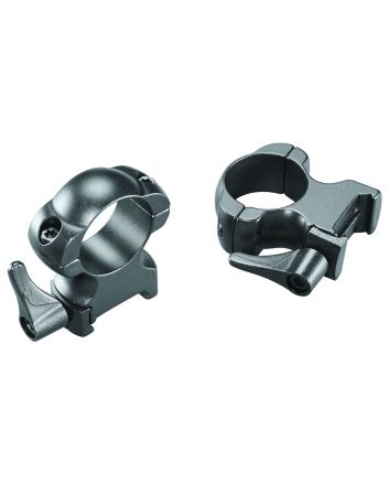 Weaver Mounts 49327 Lever LokMatte Black 1" Extra High