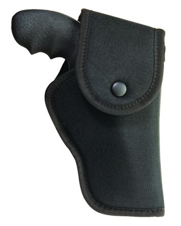 Uncle Mike's 81521 Sidekick Hip Holster OWB Size 52 Black Laminate Belt Fits Ruger Alaskan Right Hand