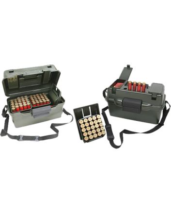 MTM Case-Gard SH1001209 Shotgun Hunter Case12 Gauge Wild Camo Polypropylene 100rd