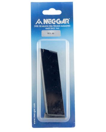 Mec-Gar MGCG4508BPF Standard8rd 45 ACP Fits 1911 Government Blued Carbon Steel
