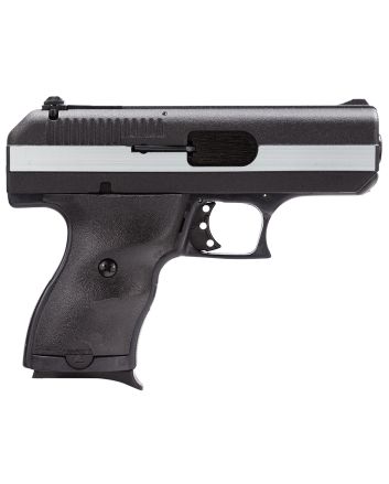 Hi-Point CF380 CF380 ACP 8+1, 3.50" Black Steel Barrel, Black Powder Coated/Chrome Serrated Steel Slide, Black Polymer Frame &amp; Grip
