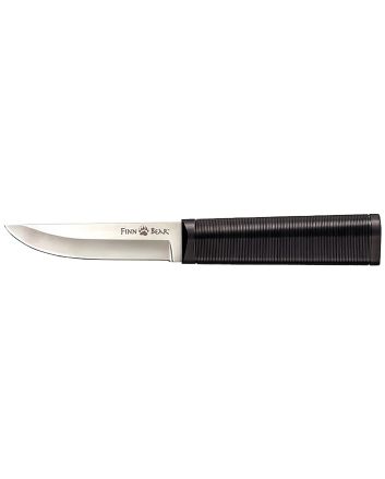 Cold Steel 20PC Finn Bear 4" Fixed Plain 4116 Stainless Steel Blade/Black Polypropylene Handle