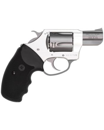 Charter Arms 53820 Undercover Lite Compact 38 Special, 5 Shot 2" Stainless Steel Barrel &amp; Cylinder, Anodized Aluminum Frame w/Black Finger Grooved Rubber Grip, Exposed Hammer