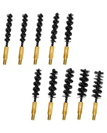 Otis FG380BPN Variety BrushesMulti-Caliber Rifle/Pistol Firearm Nylon Bristles 10 Pk.