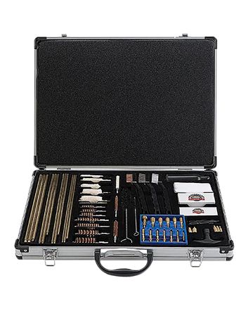 DAC UGC100S Super Deluxe Universal Gun Cleaning Kit Multi-Caliber/61 Pieces Silver