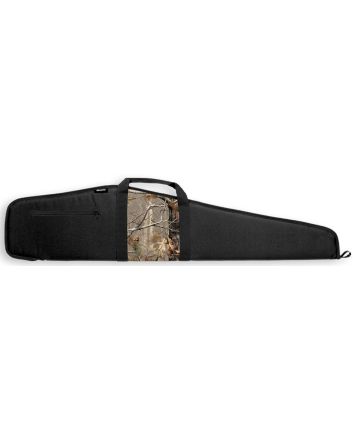 Bulldog BD21044 Camo Panel Rifle Case 44" Scoped Rifle Black Nylon Case with Integrated Realtree AP Panel