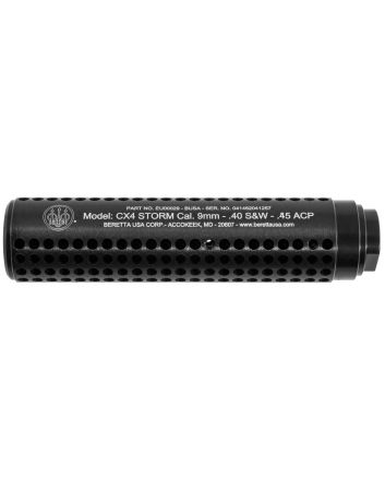 Beretta USA EU00029 Barrel Shroud9mm/40/45 Cal Black Aluminum Fits Beretta CX4