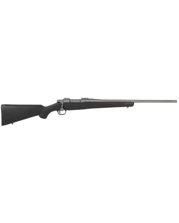 Mossberg 28008 Patriot6.5 Creedmoor 5+1 22" Fluted Barrel w/Recessed Match Crown,Cerakote Stainless Steel, Spiral-Fluted Bolt, Synthetic Stock, Drop Box Magazine, Adjustable LBA Trigger