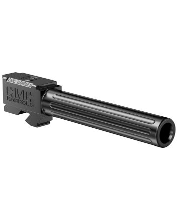 CMC Triggers 75512 Match Precision9mm Luger 4.48" fits Glock 17 Gen 3-4 Black DLC Fluted