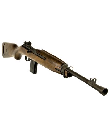 Inland MFG ILM170 M1 Jungle Carbine30 Carbine 15+1 16.25" Threaded Barrel w/Conical Flash Hider, Black Metal Finish, Round Bolt, Walnut Stock
